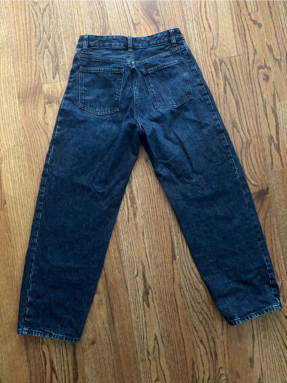 Madewell Curvy Pieced Barrel-Leg Jean - Picture 2 of 3